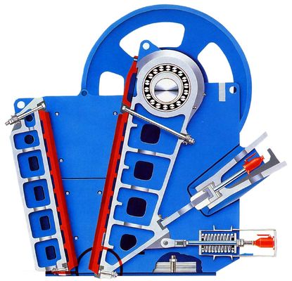 V دستگاه سنگ شکن فک اصلی