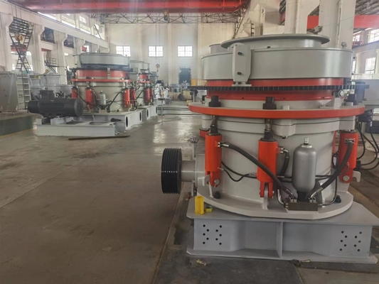 دستگاه سنگ شکن هیدرولیک چند سیلندر دستگاه سنگ شکن مخروطی HP200 HP400 برای دولومیت