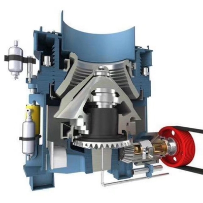 250Kw معدن سنگ شکن تجهیزات 440 TPH HP300 مخروطی سنگ شکن هیدرولیک
