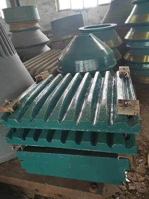 قطعات یدکی سنگ شکن فکی H3244 آسترهای سنگ شکن منگنز برای سنگ شکن
