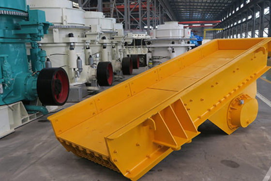 فیدر ارتعاشی سنگ فولادی منگنز GZD490x110 فیدر ارتعاشی خطی کواری گریزلی