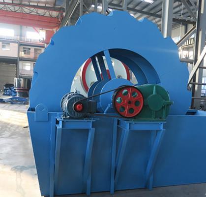 نوع چرخ شن و ماسه ماشین الک ویبره برقی 50 TPH 5.5kw برای ساخت و ساز
