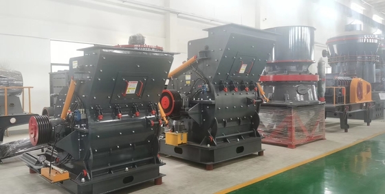 80-100 T/H دستگاه سنگ شکن چکشی سنگ برای استخراج سنگ شن و ماسه فلزی ساخت و ساز سنگ.